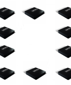 10 Peças de Receptores SuperTV White X Ultra Hd 4K Wi-Fi 8GB Bivolt