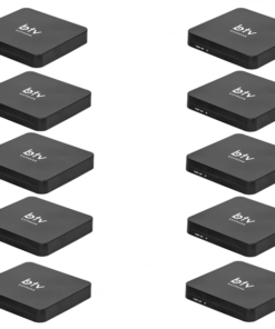 10 Peças de Receptores Btv E10 Express Ultra Hd 4K Wi-Fi 8GB Bivolt