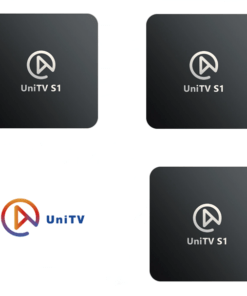 3 Peças de Receptores UniTV S1 by Htv Ultra Hd 4K Wi-Fi 8GB Bivolt