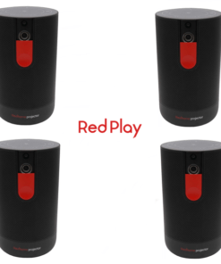 4 Peças de Receptores RedHome Ultra Hd 4K Wi-Fi 16GB Bivolt
