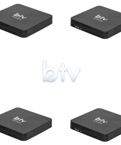 4 Peças de Receptores Btv E10 Express Ultra Hd 4K Wi-Fi 8GB Bivolt