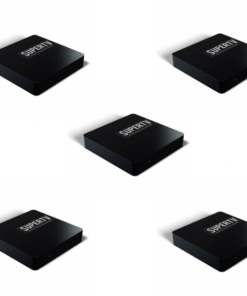 5 Peças de Receptores SuperTV White X Ultra Hd 4K Wi-Fi 8GB Bivolt