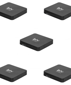 5 Peças de Receptores Btv E10 Express Ultra Hd 4K Wi-Fi 8GB Bivolt