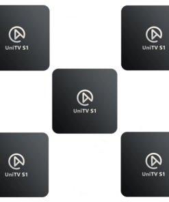 5 Peças de Receptores UniTV S1 by Htv Ultra Hd 4K Wi-Fi 8GB Bivolt
