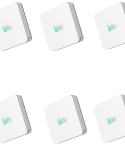 6 Peças de Receptores Btv 11 Ultra Hd 4K Wi-Fi 16GB Bivolt