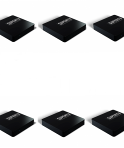 6 Peças de Receptores SuperTV White X Ultra Hd 4K Wi-Fi 8GB Bivolt
