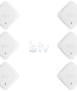 6 Peças de Receptores Btv Cast Ultra Hd 4K Wi-Fi 8GB Bivolt