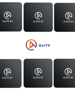 6 Peças de Receptores UniTV S1 by Htv Ultra Hd 4K Wi-Fi 8GB Bivolt