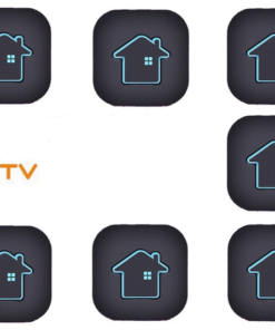 7 Peças de Receptores Htv 7 Ultra Hd 4K Wi-Fi 16GB Bivolt