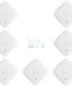 7 Peças de Receptores Btv Cast Ultra Hd 4K Wi-Fi 8GB Bivolt