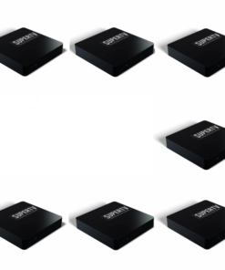 7 Peças de Receptores SuperTV White X Ultra Hd 4K Wi-Fi 8GB Bivolt