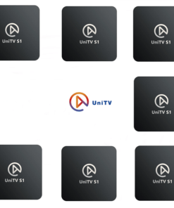 7 Peças de Receptores UniTV S1 by Htv Ultra Hd 4K Wi-Fi 8GB Bivolt