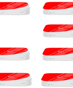 7 Peças de Receptores RedLite 2 Ultra Hd 4K Wi-Fi 8GB Bivolt