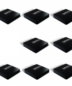 8 Peças de Receptores SuperTV White X Ultra Hd 4K Wi-Fi 8GB Bivolt