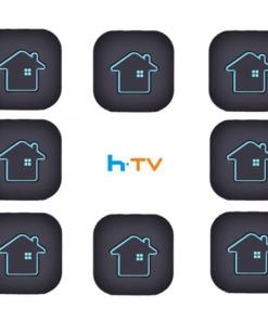 8 Peças de Receptores Htv 7 Ultra Hd 4K Wi-Fi 16GB Bivolt