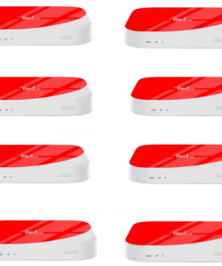 8 Peças de Receptores RedLite 2 Ultra Hd 4K Wi-Fi 8GB Bivolt