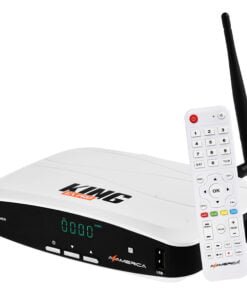 Alternative view of Receptor Azamerica King Ultra Hd Wi-Fi Bivolt