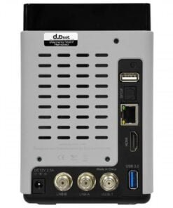 Alternative view of Receptor Duosat Next Fx 4K Ultra Hd Wi-Fi 16GB Cor Cinza Bivolt