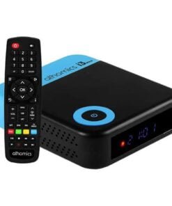 Receptor Athomics i3 Bold Cor Azul Ultra Hd 4K Wi-Fi Bivolt
